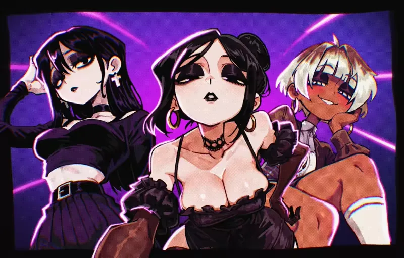 Goth Obsession: Touch Adventure cover 20260508 – Unity adult game by Mora the Goth Girl free download