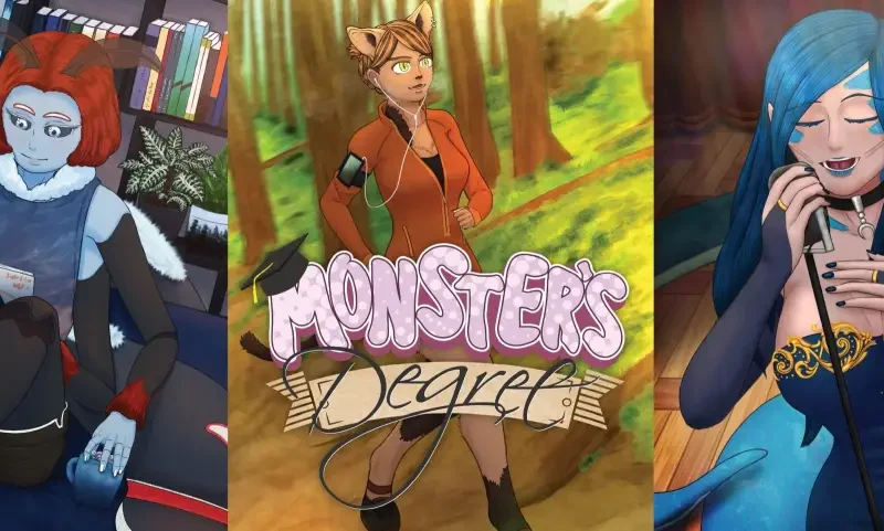 Monster’s Degree cover 0.1 Prologue – Ren'Py adult game by ThibsArt free download