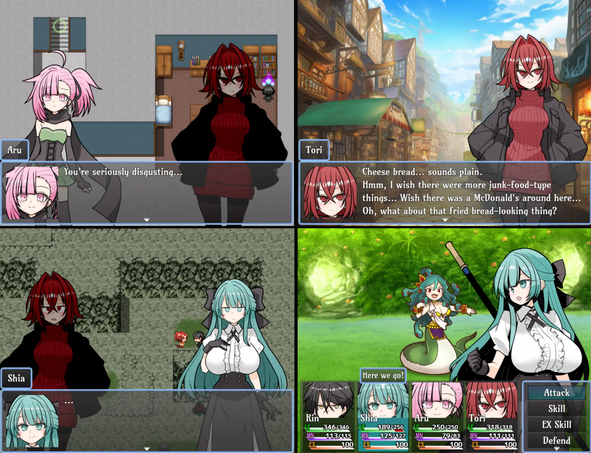 ASTELLA SAGA gameplay screenshot 8 (RPGM adult game) by Kin no Ito – free download