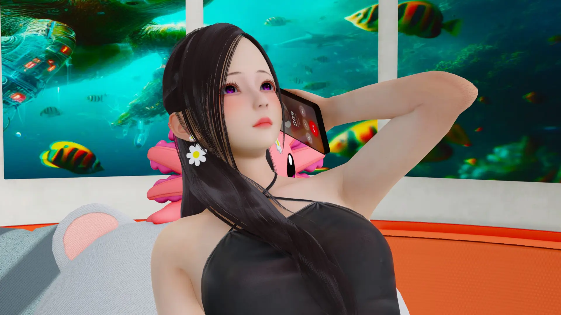 Chameleon Shore gameplay screenshot 8 (Ren'Py adult game) by CLO.VIX – free download