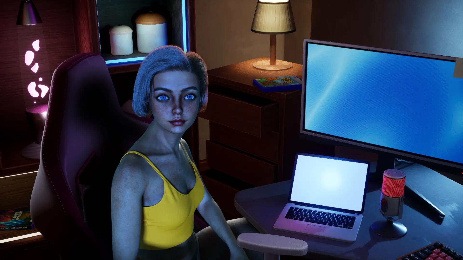 Lust:Secret House gameplay screenshot 5 (Ren'Py adult game) by Tarla Studio – free download