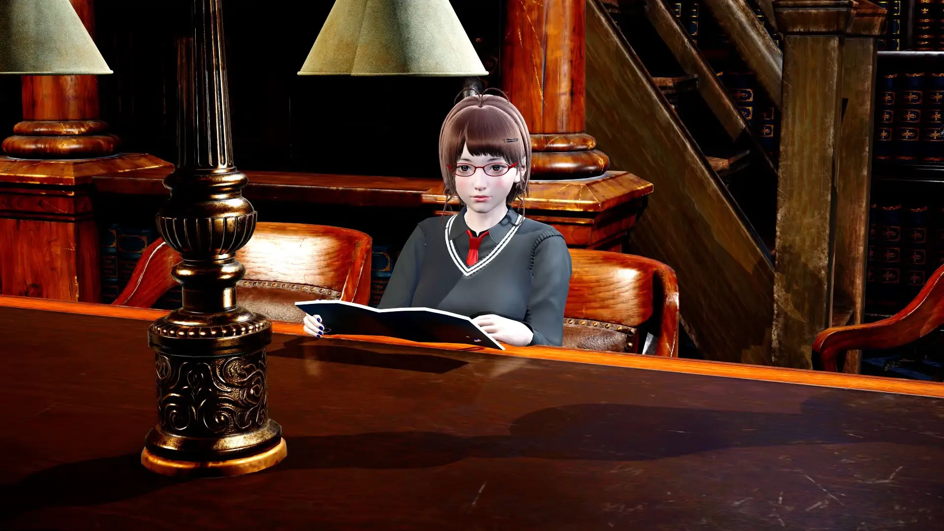 The Class gameplay screenshot 6 (Ren'Py adult game) by BlueClear – free download