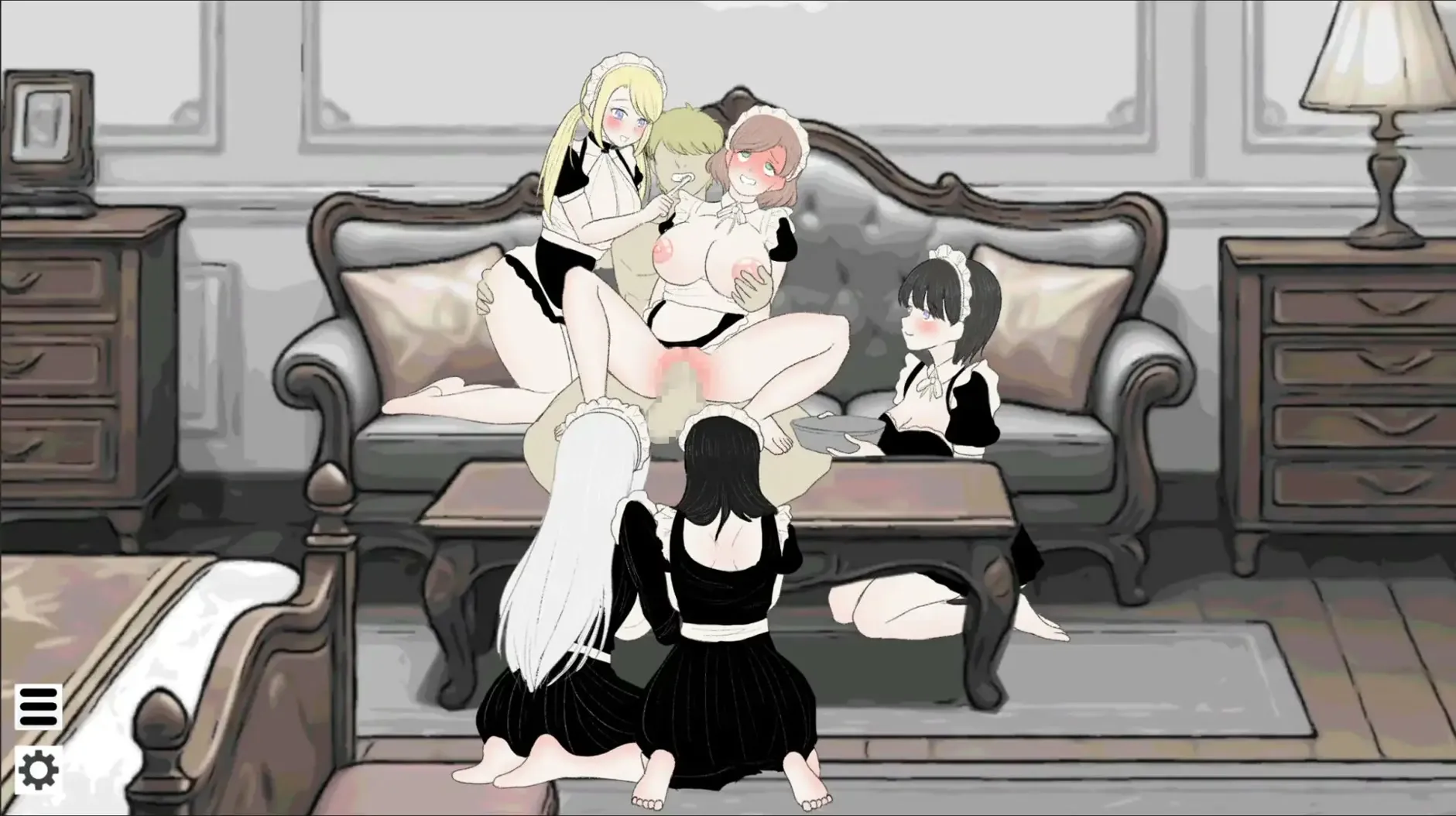 A Day in the Life of a Noble: 7-8AM gameplay screenshot 3 (Unity adult game) by Dreamfish – free download
