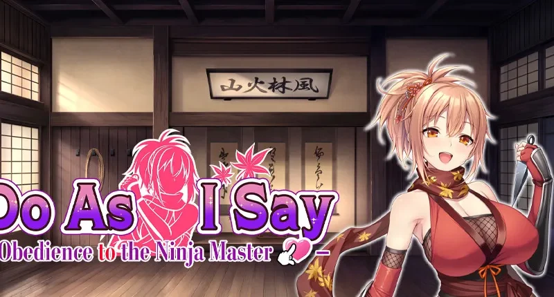 Do As I Say – Obedience to the Ninja Master cover Final – Unity adult game by Girl's Software free download