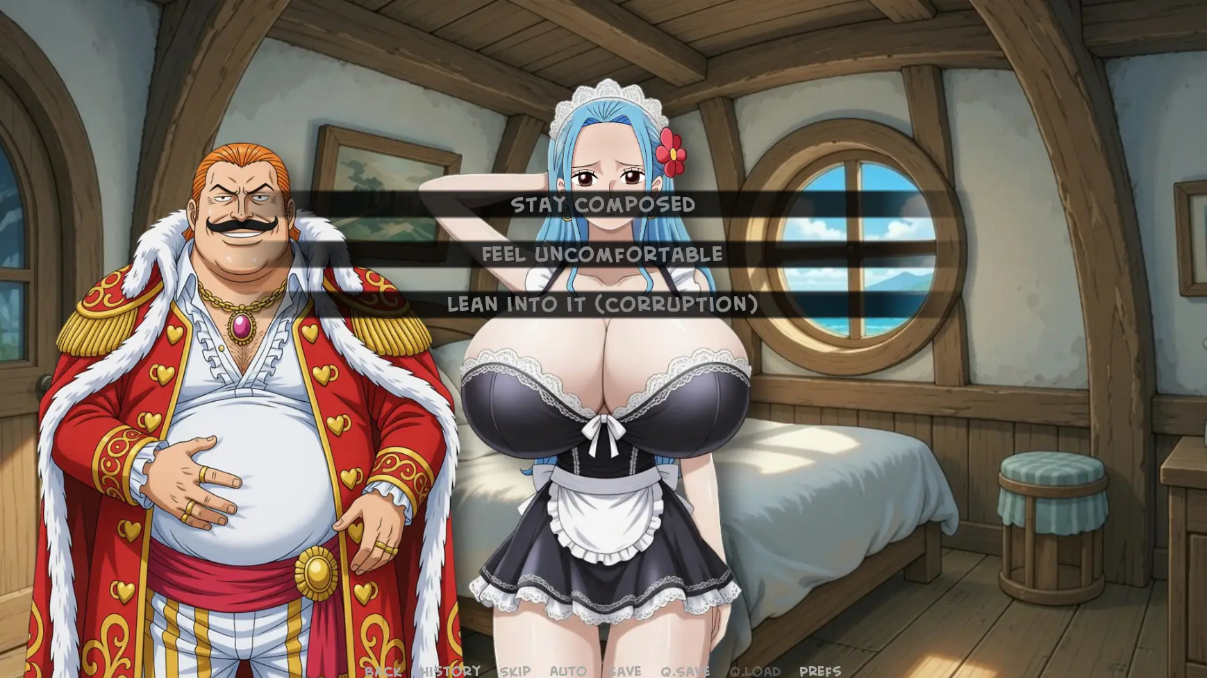 Lust Piece gameplay screenshot 10 (Ren'Py adult game) by Kamos – free download