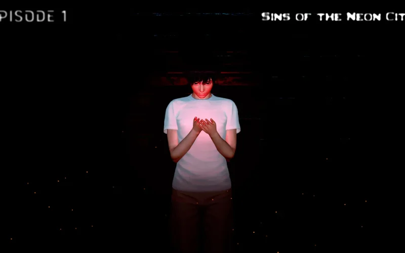 Sins of the Neon City cover Episode 1 - Finale – Ren'Py adult game by Sad and bad free download