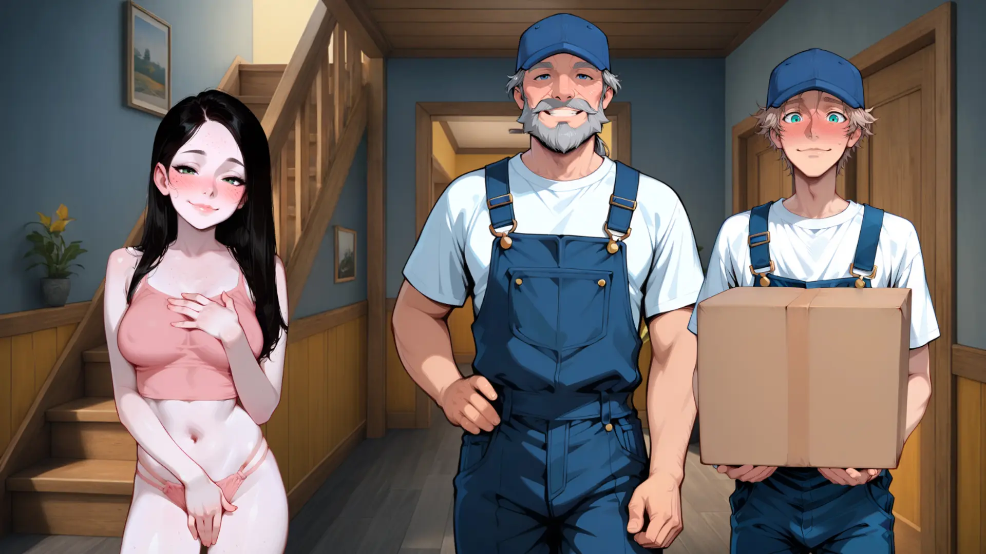 Our Quiet Temptation gameplay screenshot 12 (Ren'Py adult game) by Sinfull Valley Adventures – free download