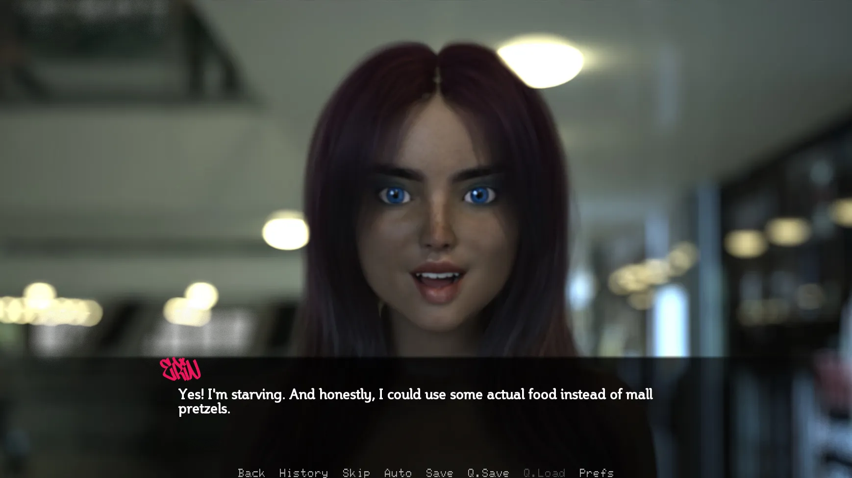 Hard Target gameplay screenshot 1 (Ren'Py adult game) by Skye Jordan – free download