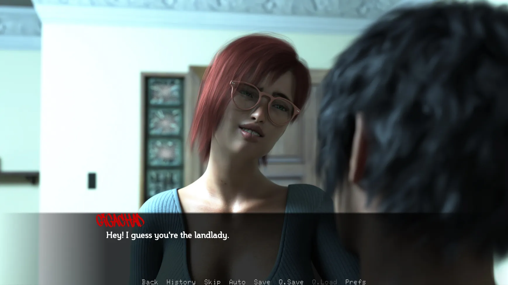 Hard Target gameplay screenshot 3 (Ren'Py adult game) by Skye Jordan – free download