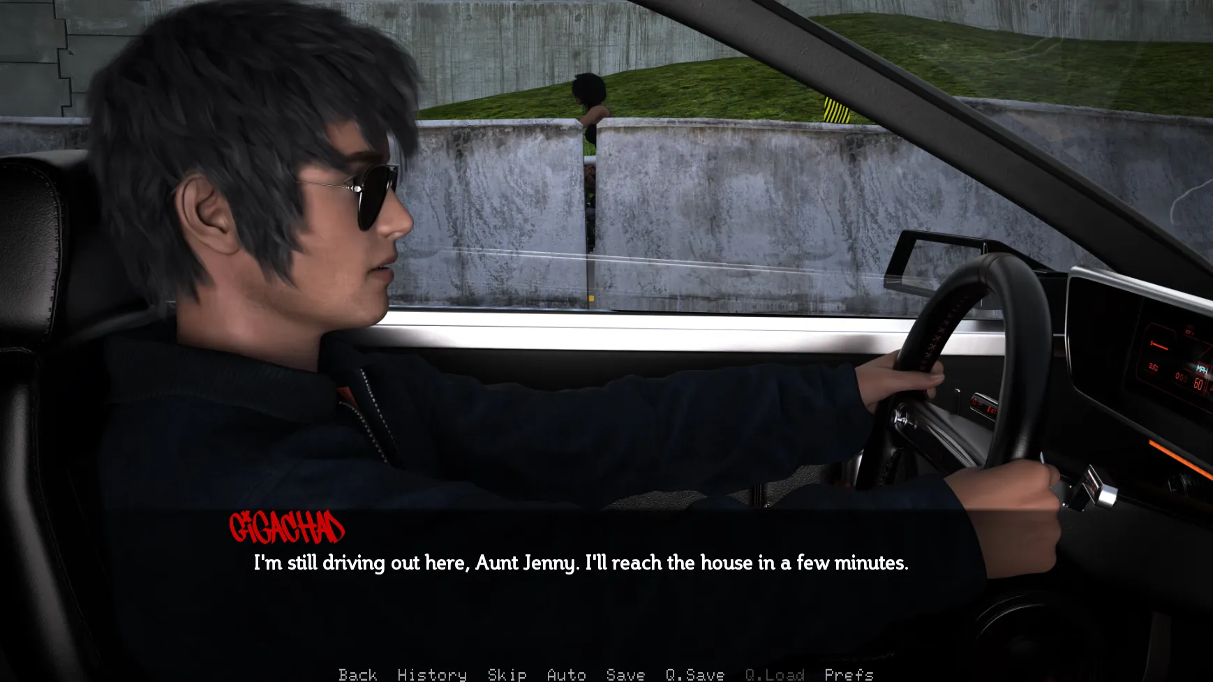 Hard Target gameplay screenshot 2 (Ren'Py adult game) by Skye Jordan – free download