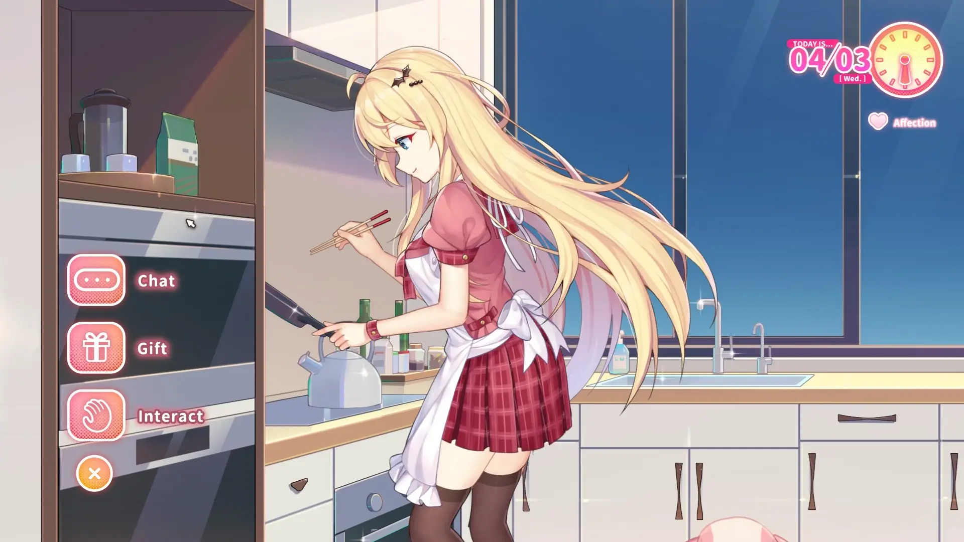 Sisters Connect gameplay screenshot 2 (Unity adult game) by MitsuYuki Tea Party (光雪茶会 – free download