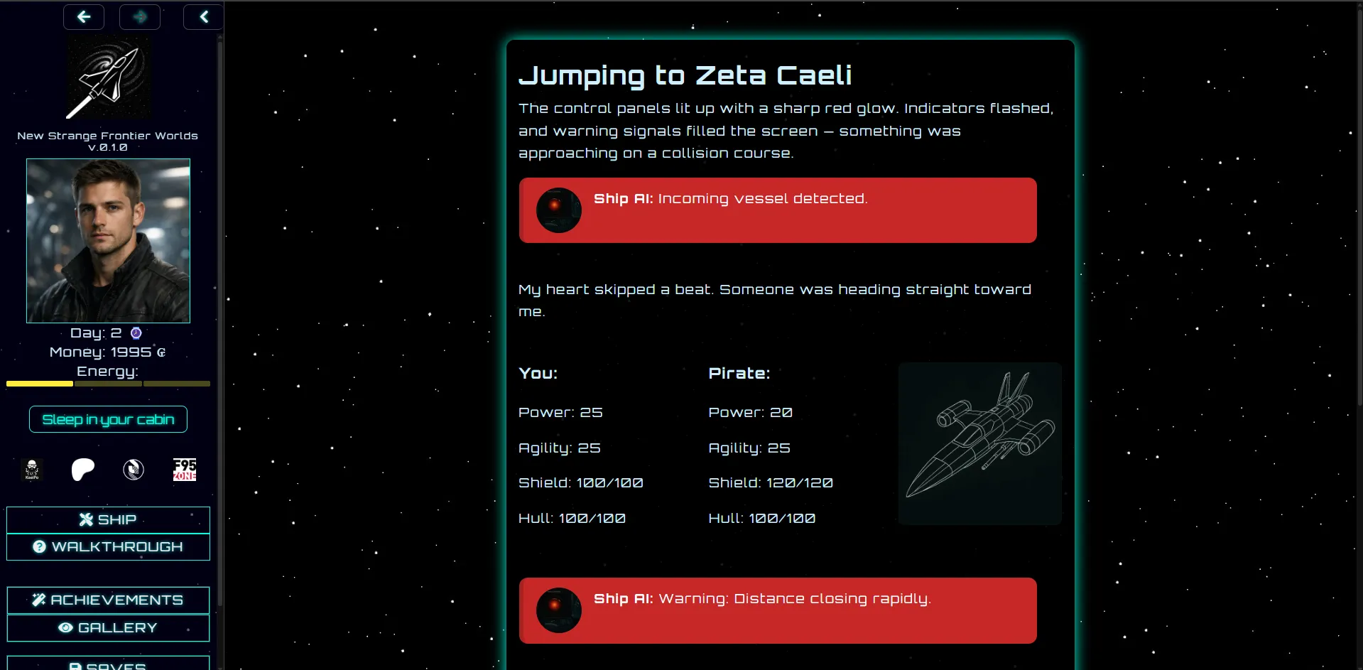 New Strange Frontier Worlds gameplay screenshot 6 (HTML adult game) by KseiPo – free download