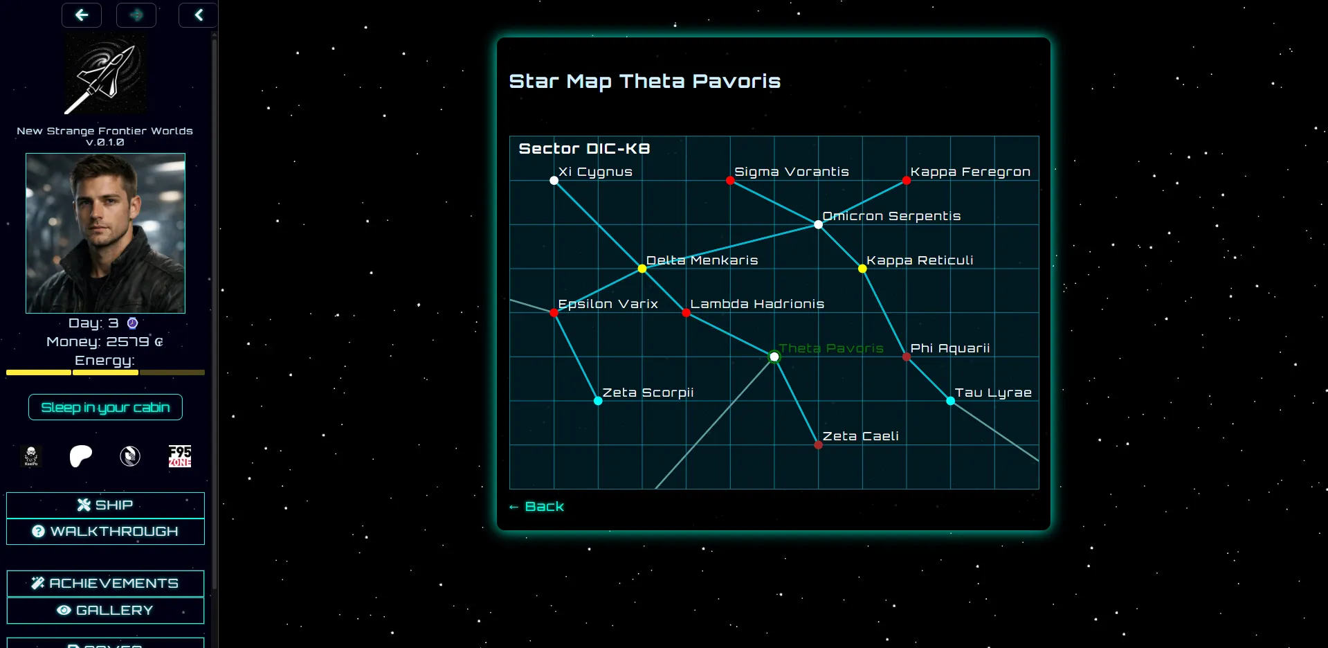 New Strange Frontier Worlds gameplay screenshot 7 (HTML adult game) by KseiPo – free download