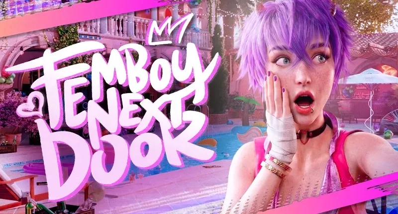 Femboy Next Door cover 1.0 – Unity adult game by Lewd Star free download