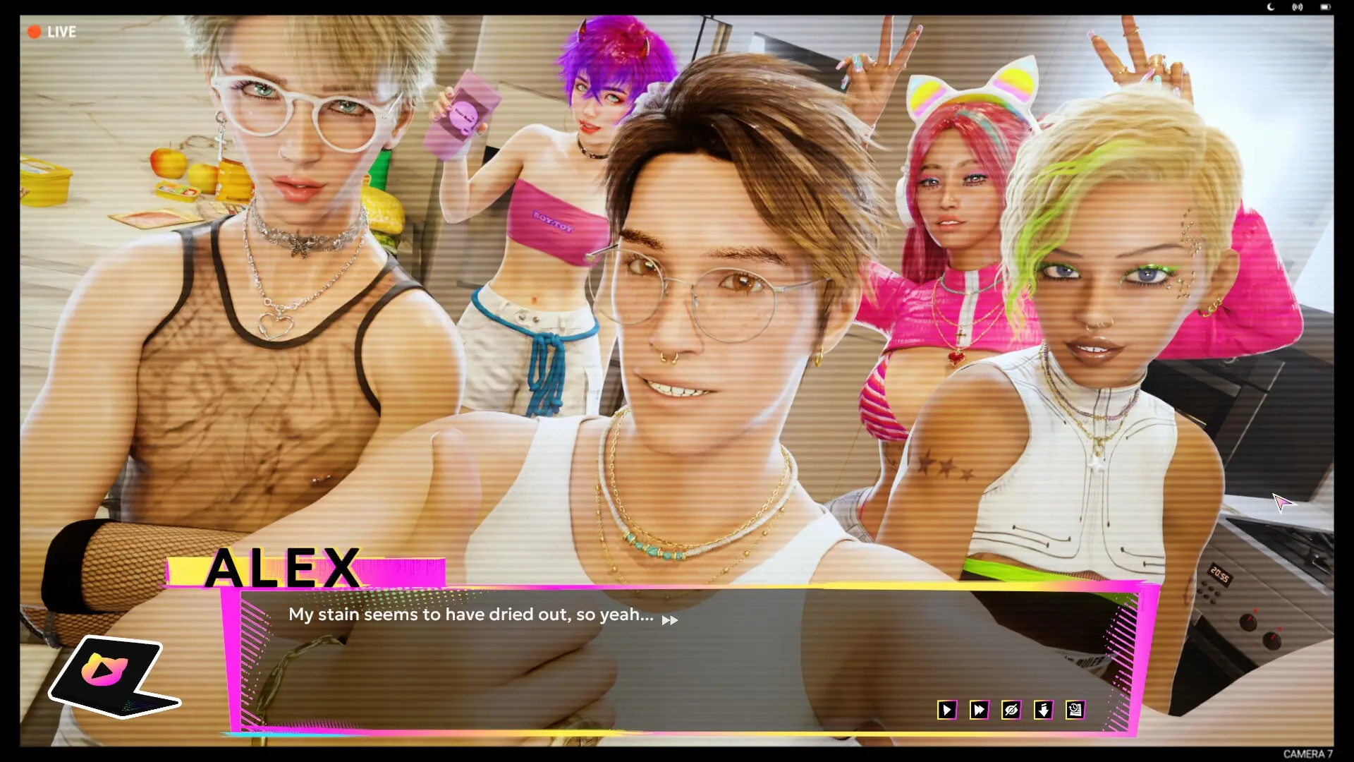 Femboy Next Door gameplay screenshot 7 (Unity adult game) by Lewd Star – free download