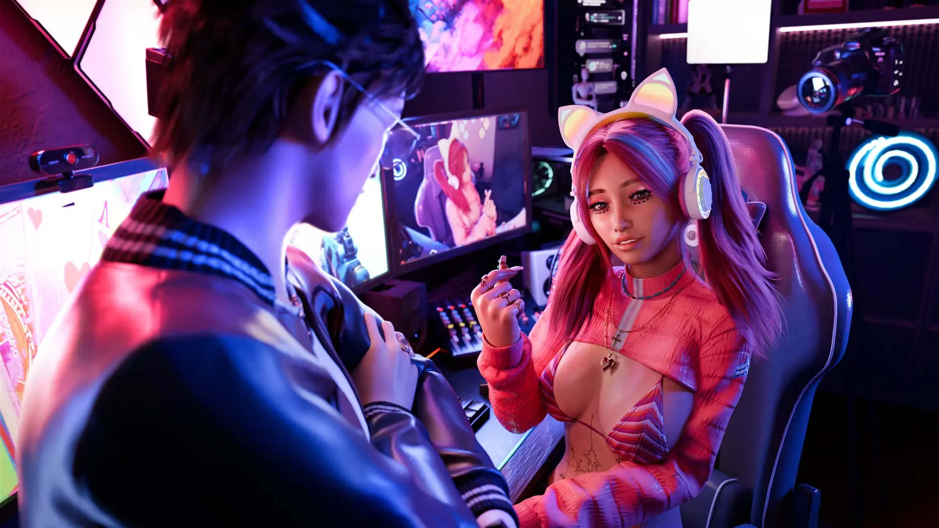 Femboy Next Door gameplay screenshot 23 (Unity adult game) by Lewd Star – free download