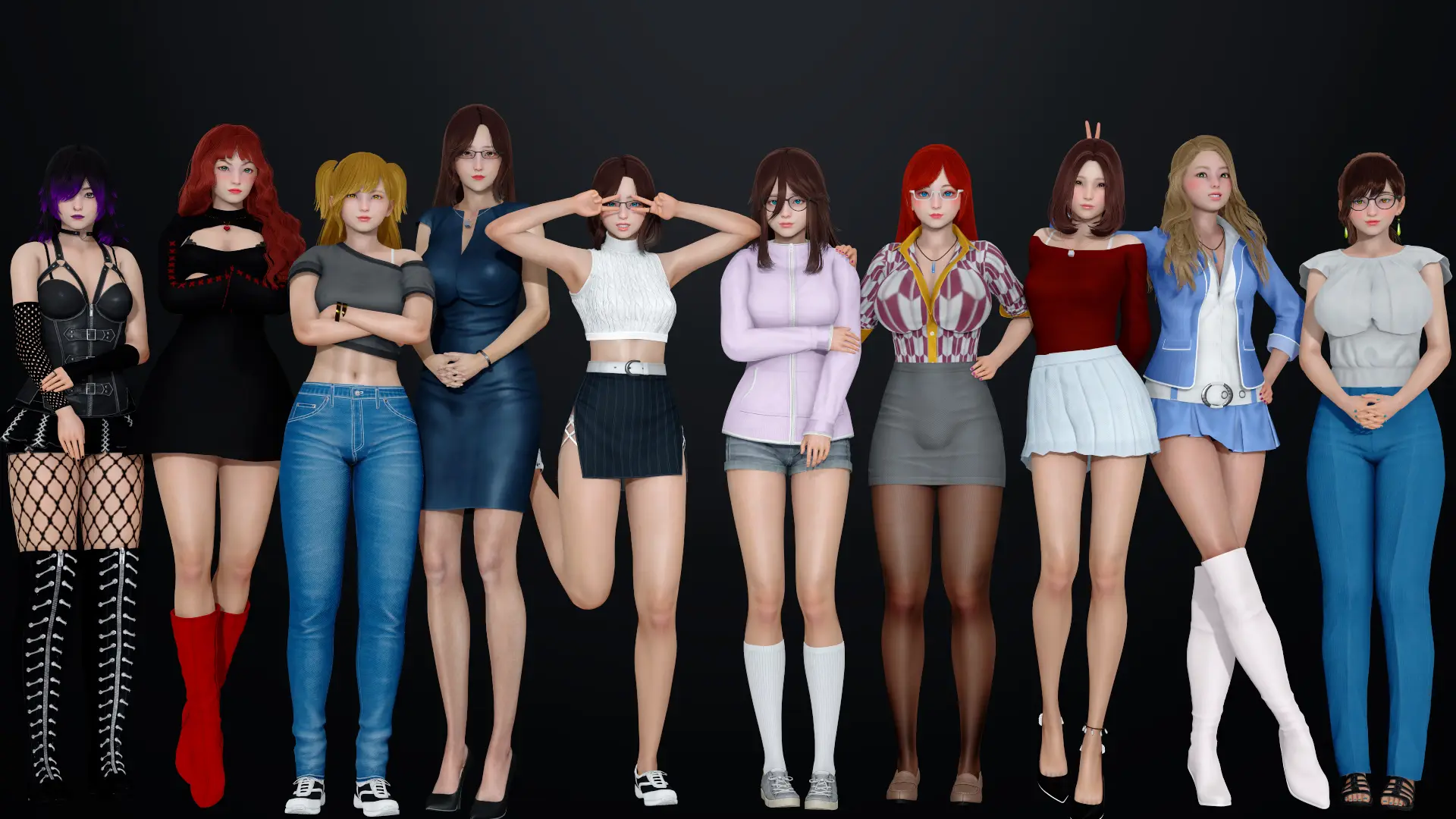 Hearts in the Shadows cover 0.3 – Ren'Py adult game by ScavengerDev free download
