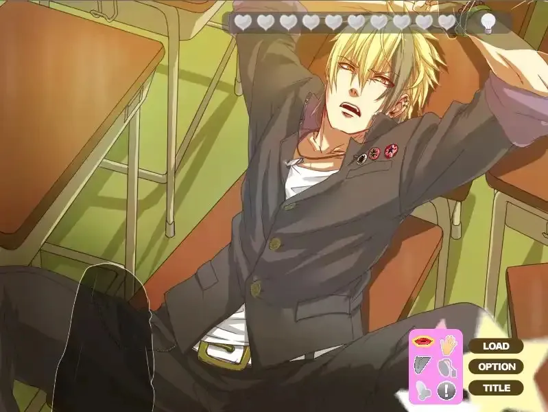 Sadistic Class Rep Touches and Makes a Delinquent Cum gameplay screenshot 1 (Others adult game) by Arinco Mart – free download