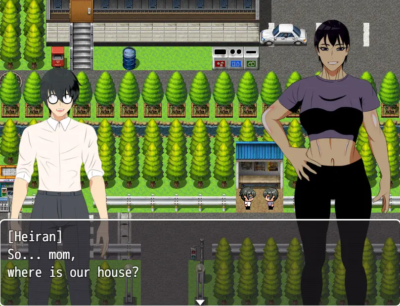 My Friend & My Mom gameplay screenshot 10 (RPGM adult game) by Domanian – free download