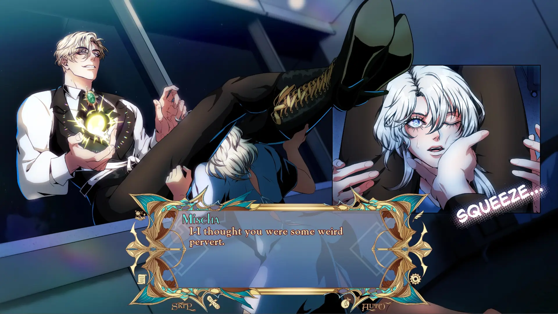 Bewitching Sinners Royal Blood gameplay screenshot 3 (Ren'Py adult game) by Miss Xero – free download