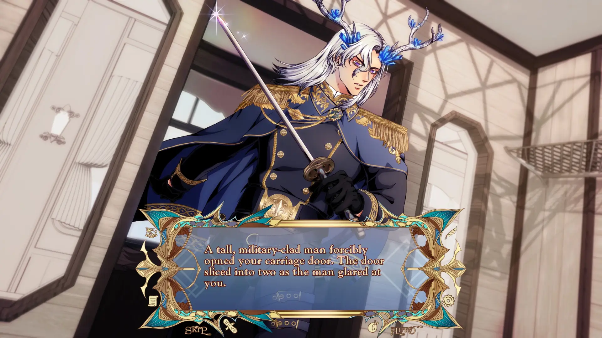 Bewitching Sinners Royal Blood gameplay screenshot 1 (Ren'Py adult game) by Miss Xero – free download