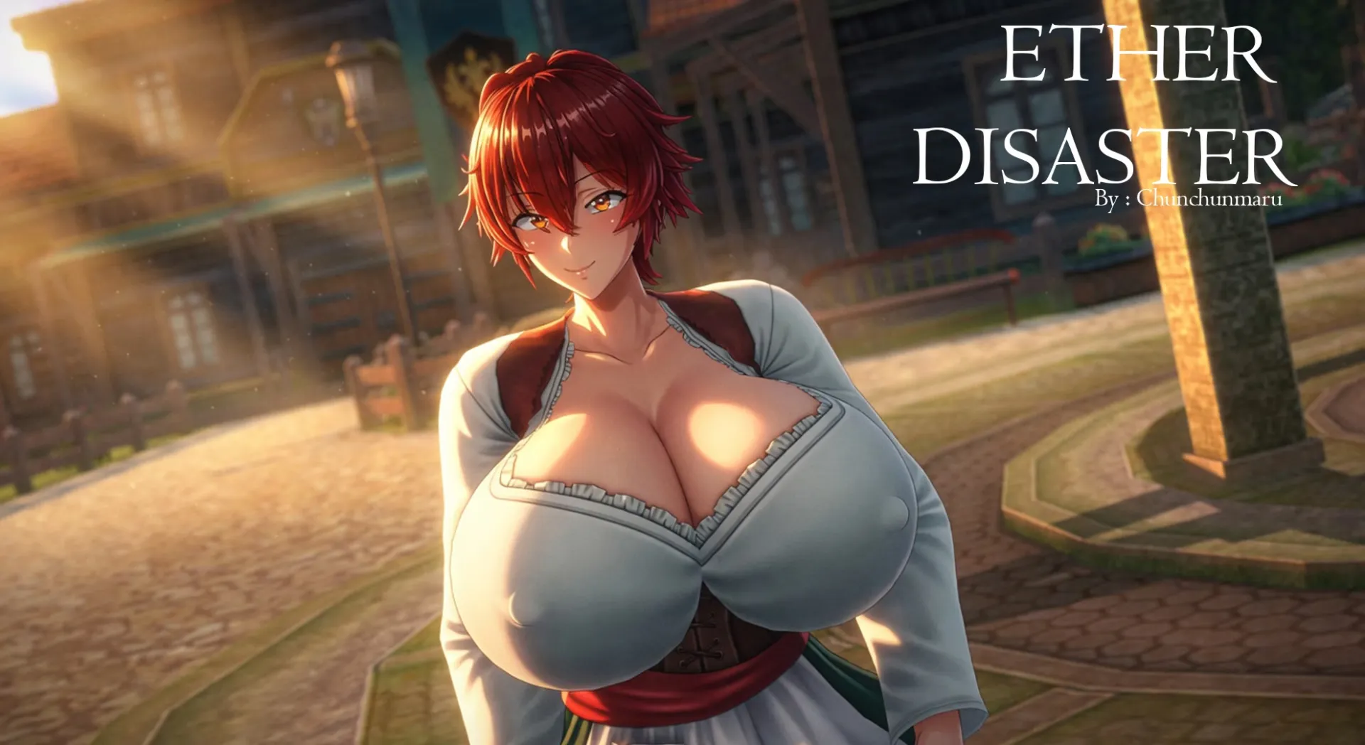 Ether Disaster gameplay screenshot 1 (Ren'Py adult game) by Chunchunmaru – free download