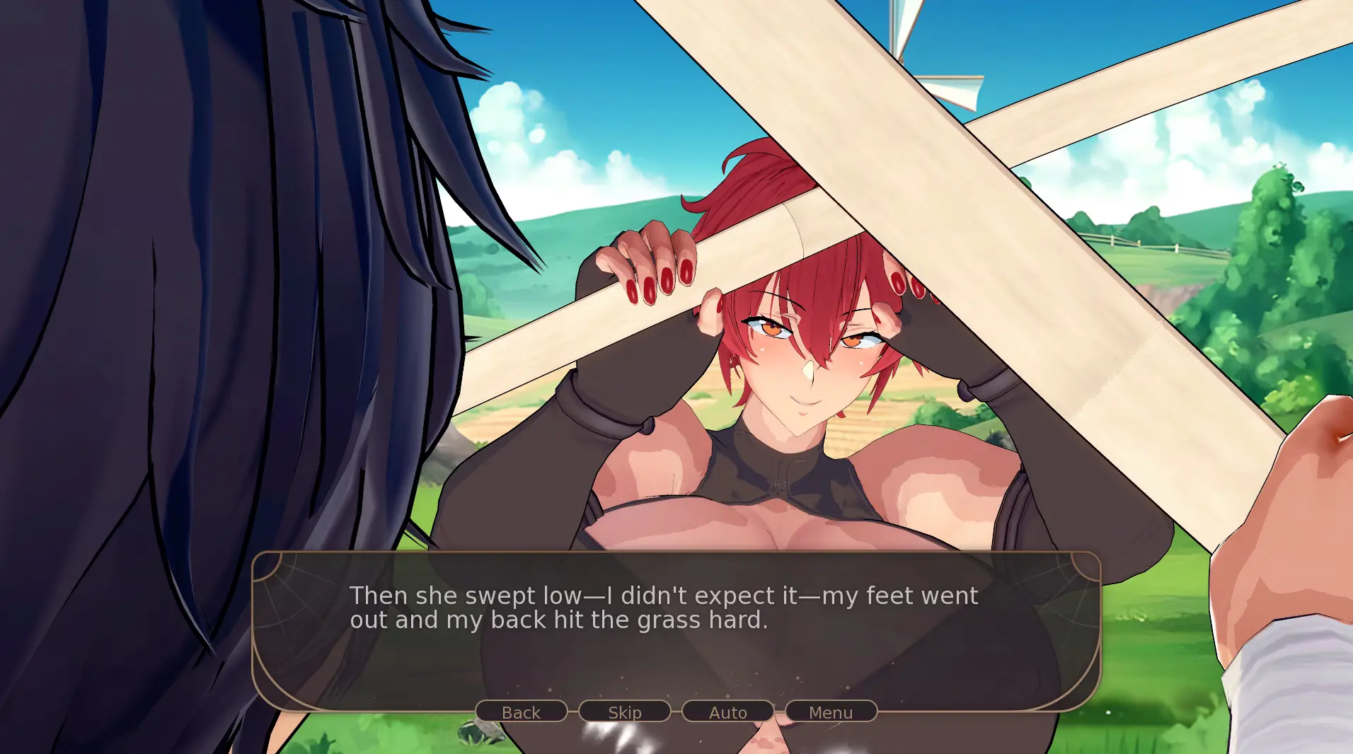 Ether Disaster gameplay screenshot 2 (Ren'Py adult game) by Chunchunmaru – free download