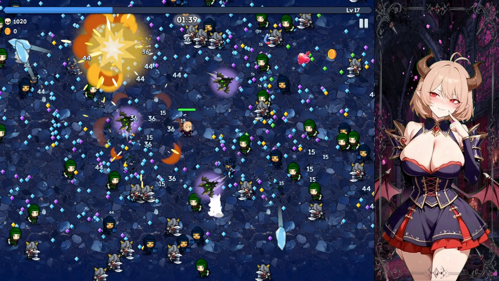 Succubus Survivors gameplay screenshot 3 (Unity adult game) by StudioVR – free download