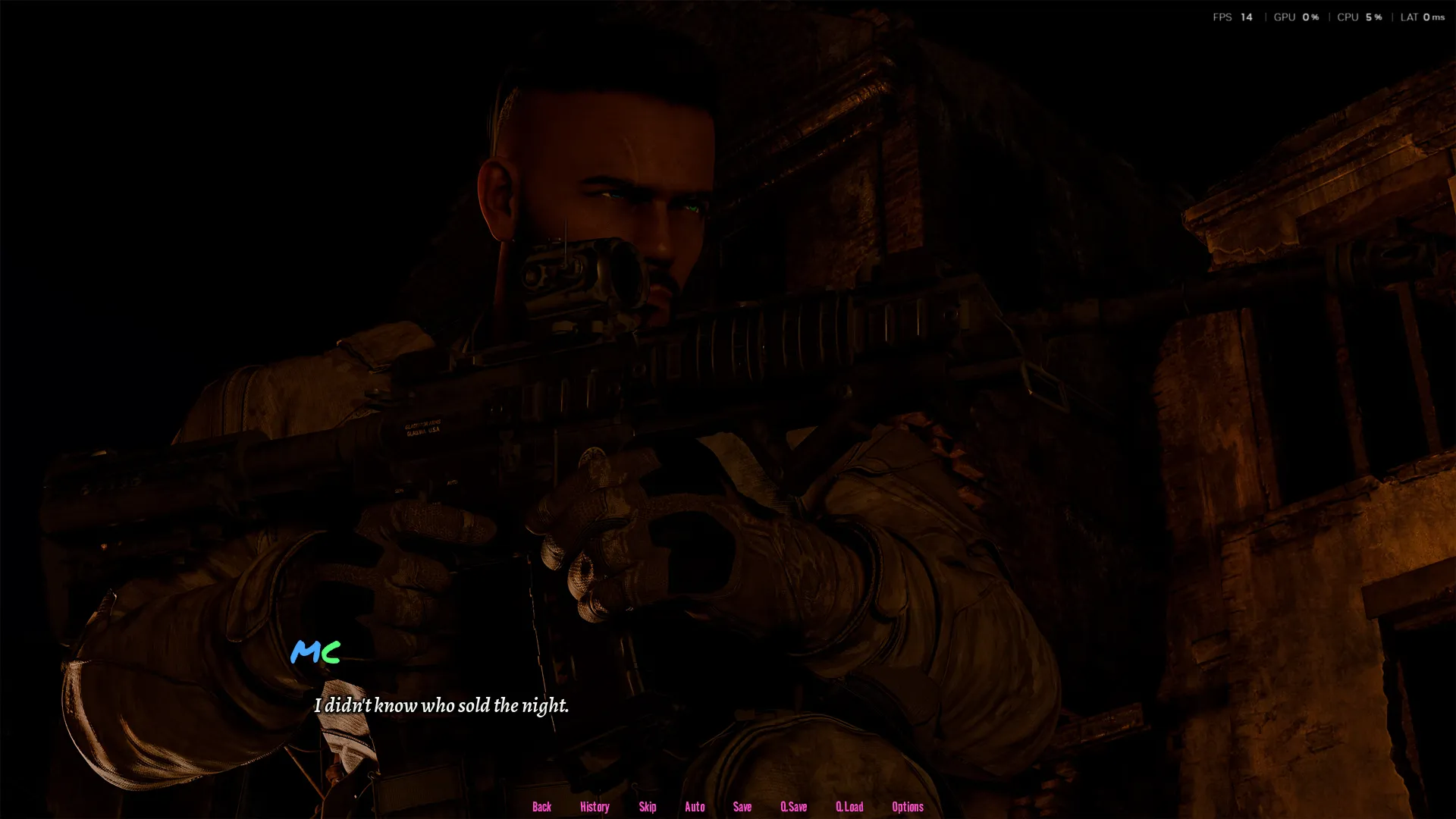 Scars of a Ghost gameplay screenshot 6 (Ren'Py adult game) by Pink Unicorn Studio – free download