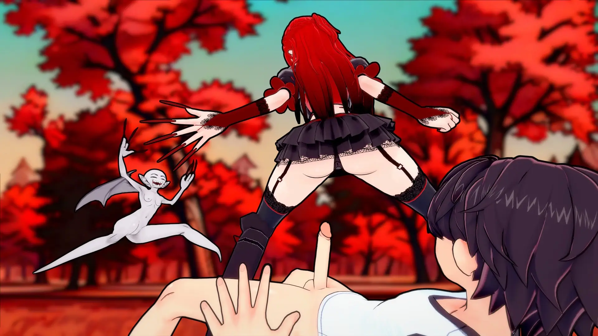 Haunted Gravings gameplay screenshot 10 (Ren'Py adult game) by StrawniteGames – free download