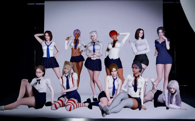 Hollow Kurai cover demo – Ren'Py adult game by Exile free download