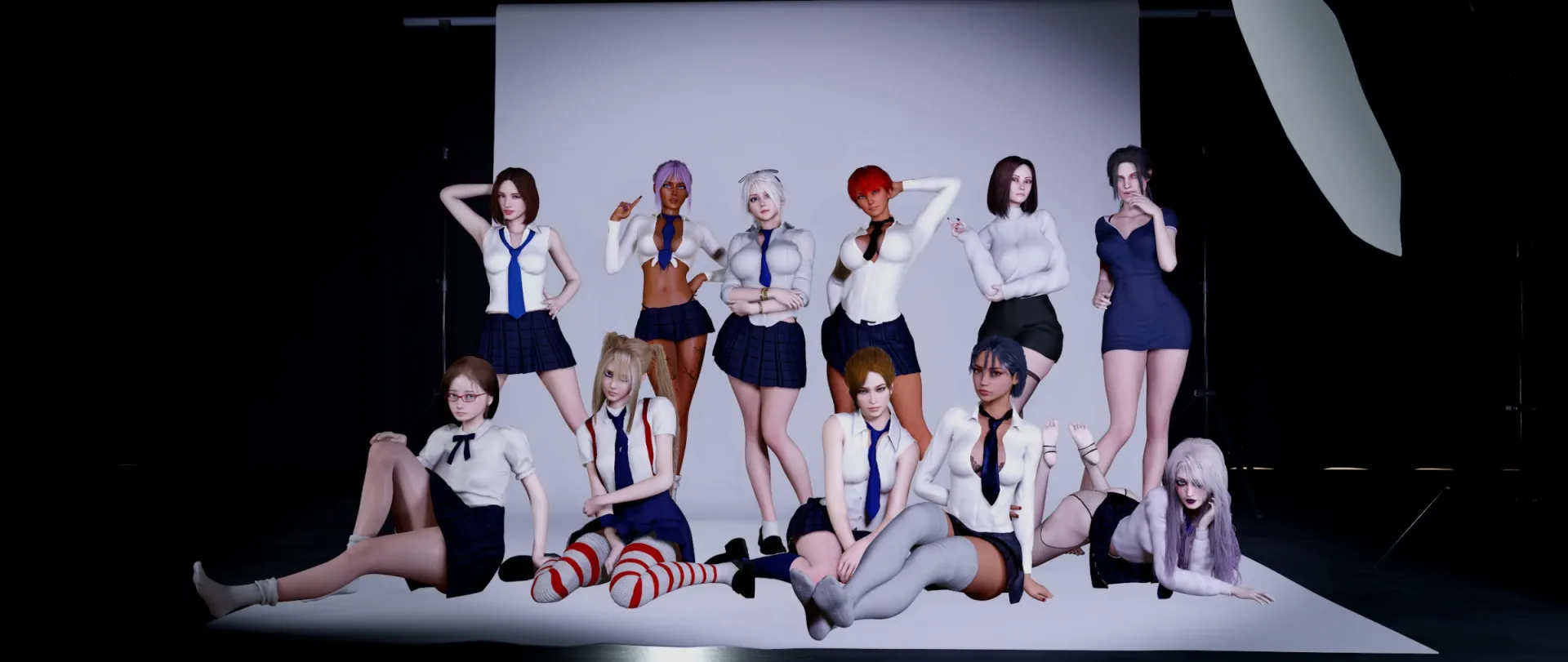 Hollow Kurai cover demo – Ren'Py adult game by Exile free download