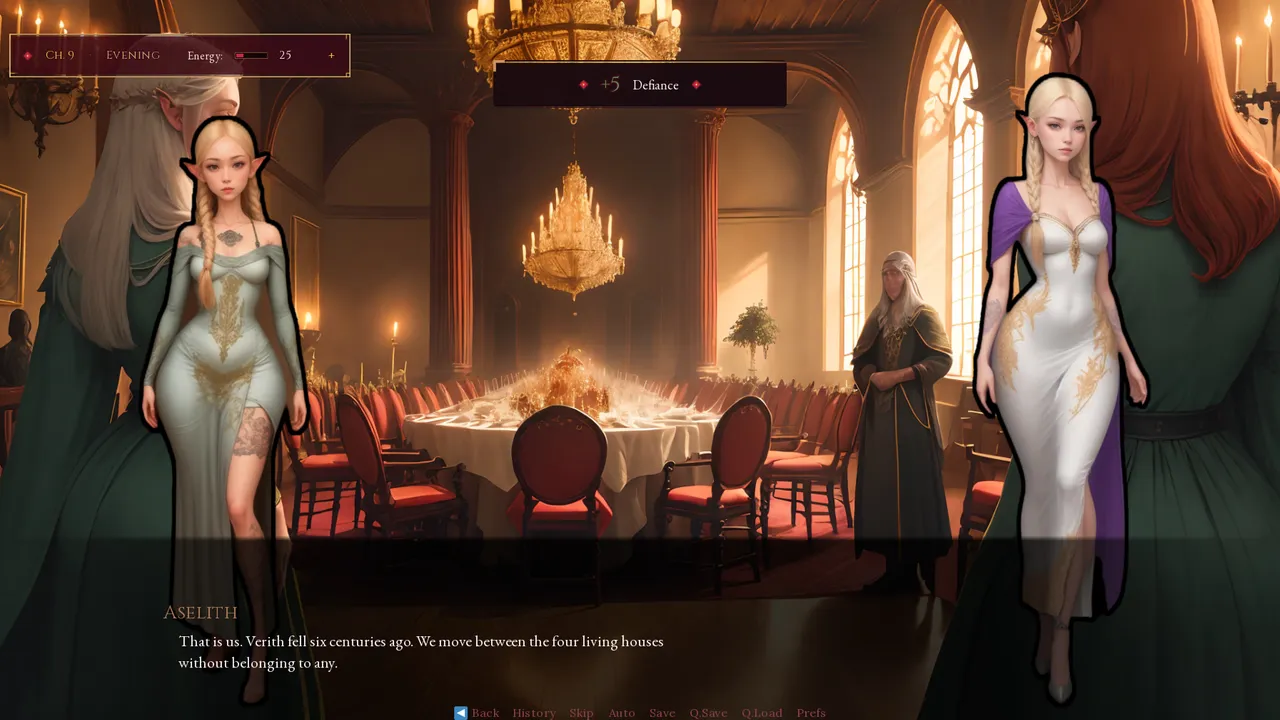 Chains of the Forest gameplay screenshot 4 (Ren'Py adult game) by MRGN Studios – free download