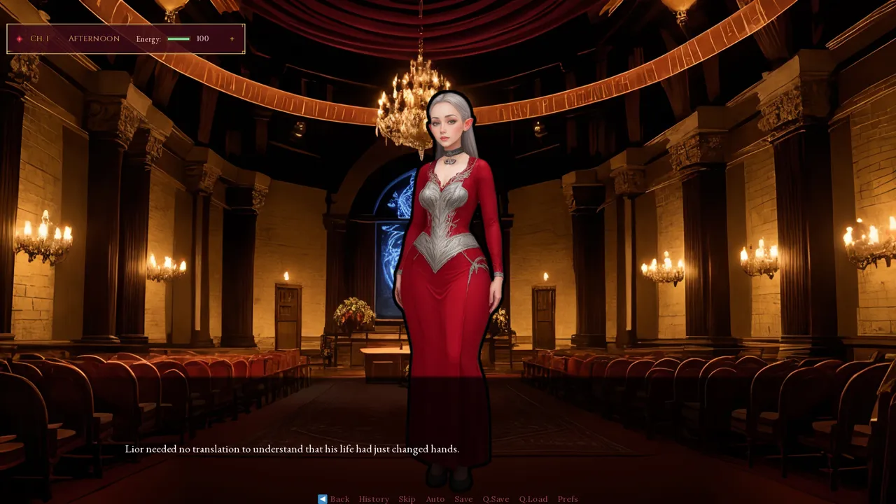 Chains of the Forest gameplay screenshot 2 (Ren'Py adult game) by MRGN Studios – free download