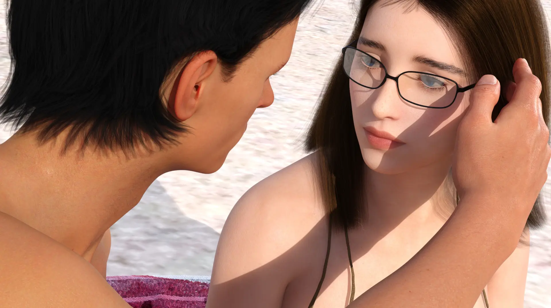 If Love Had Found Us First gameplay screenshot 6 (Ren'Py adult game) by OrbOrigin – free download