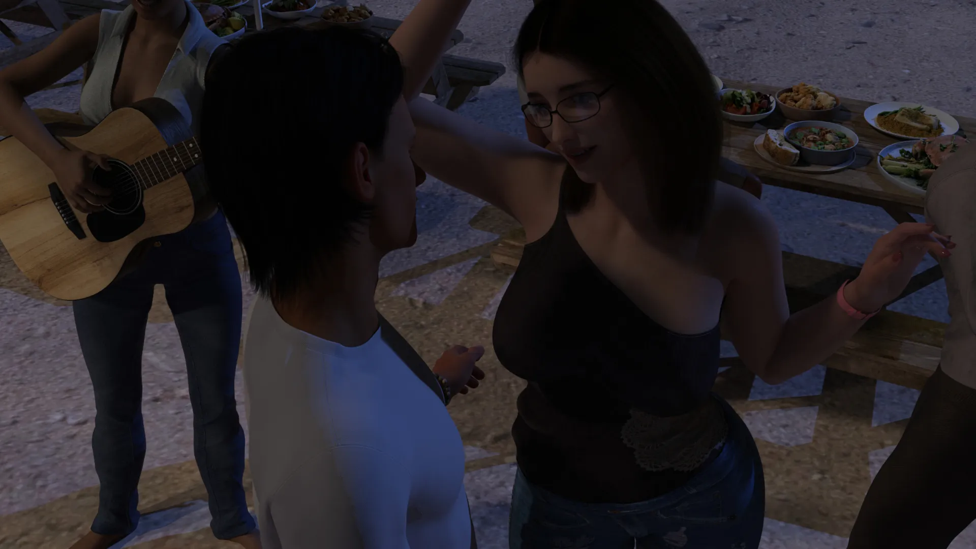 If Love Had Found Us First gameplay screenshot 5 (Ren'Py adult game) by OrbOrigin – free download