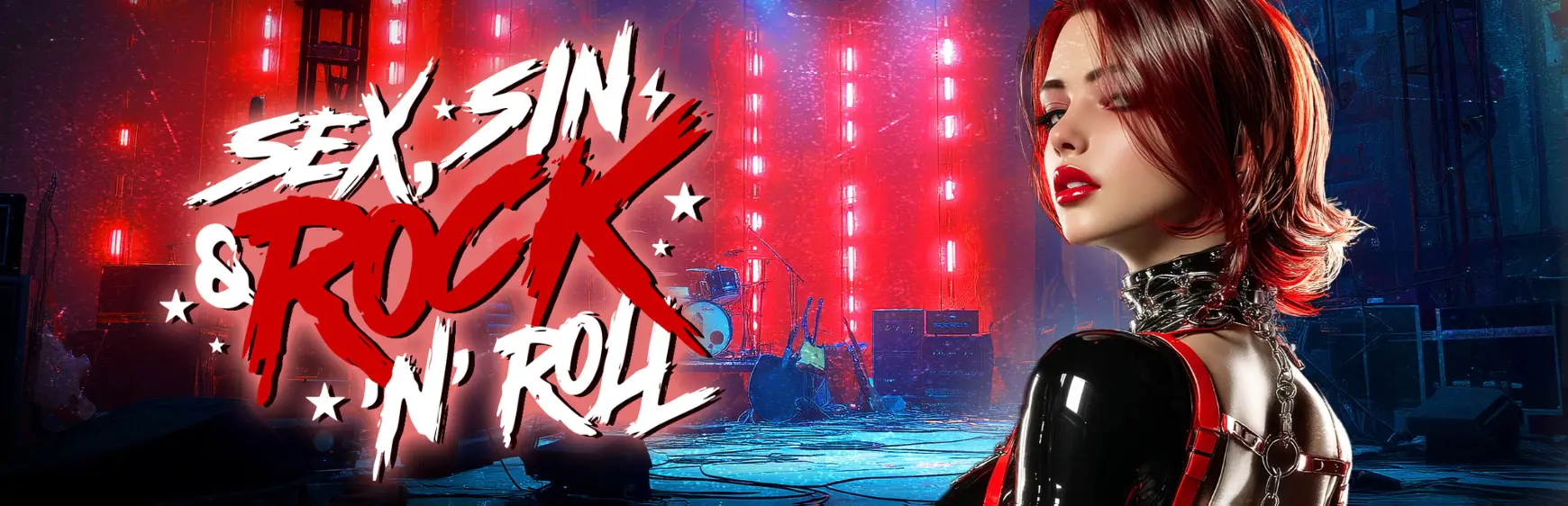 Sex, Sin & Rock’N’Roll cover 1.0 – Unity adult game by Lewd Star free download