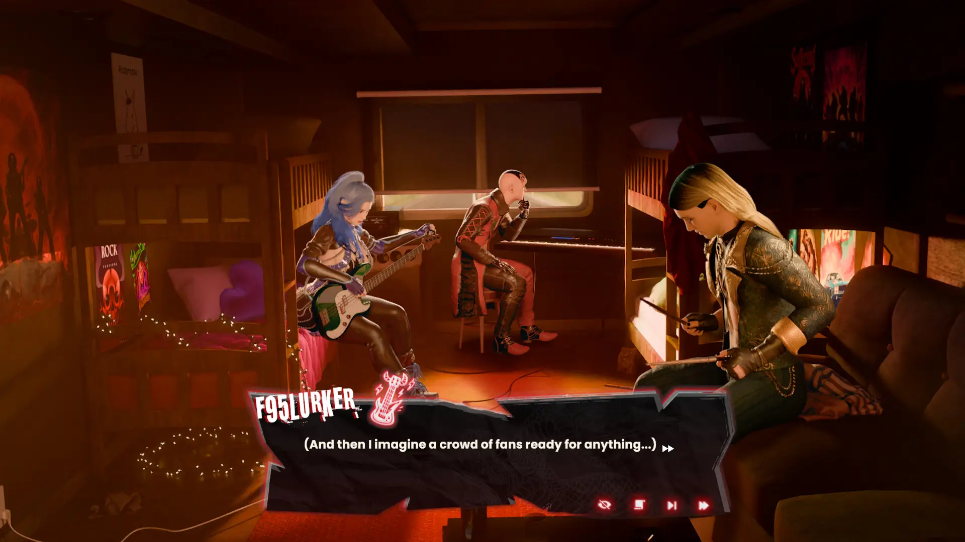 Sex, Sin & Rock’N’Roll gameplay screenshot 18 (Unity adult game) by Lewd Star – free download