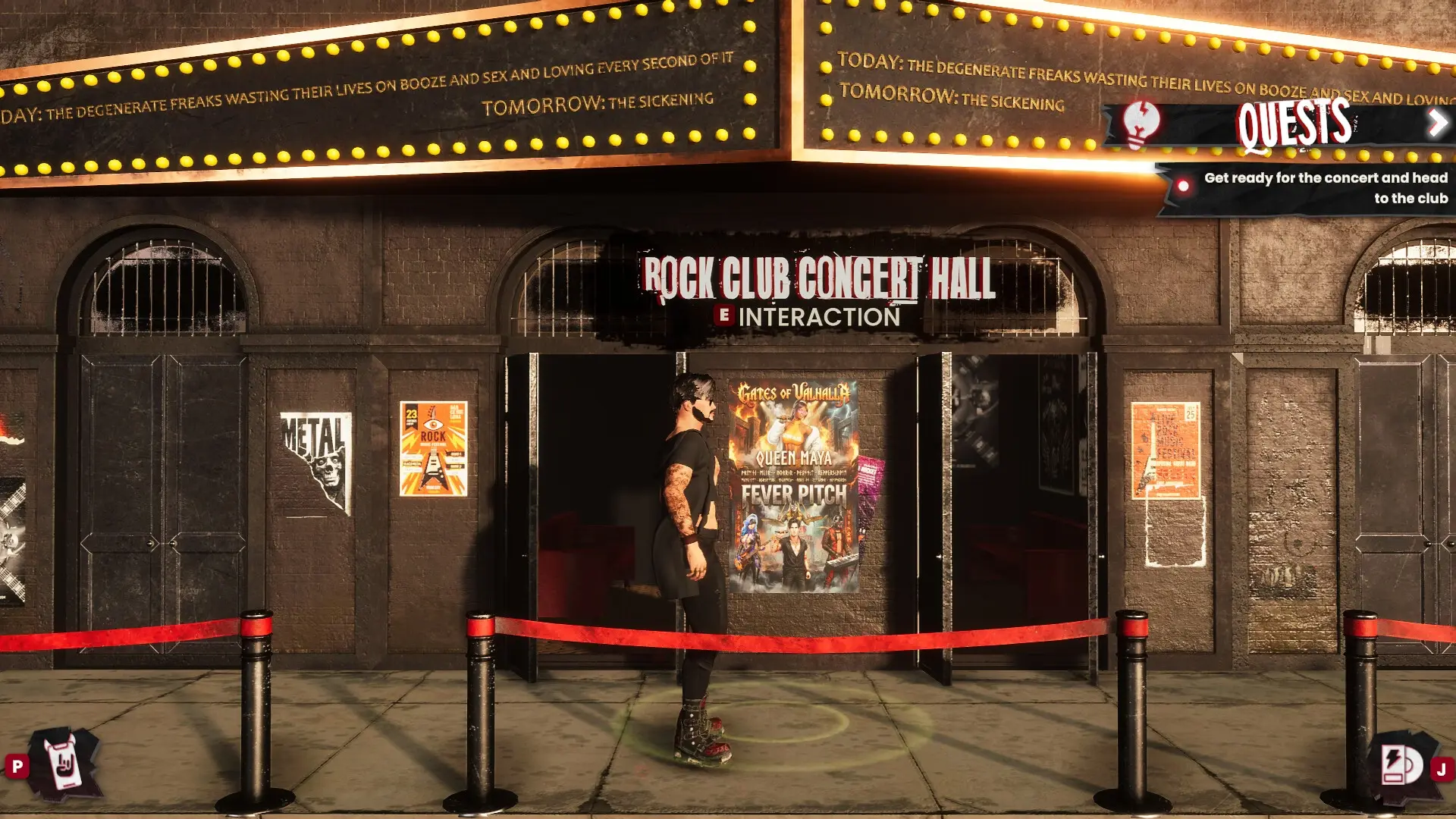 Sex, Sin & Rock’N’Roll gameplay screenshot 8 (Unity adult game) by Lewd Star – free download