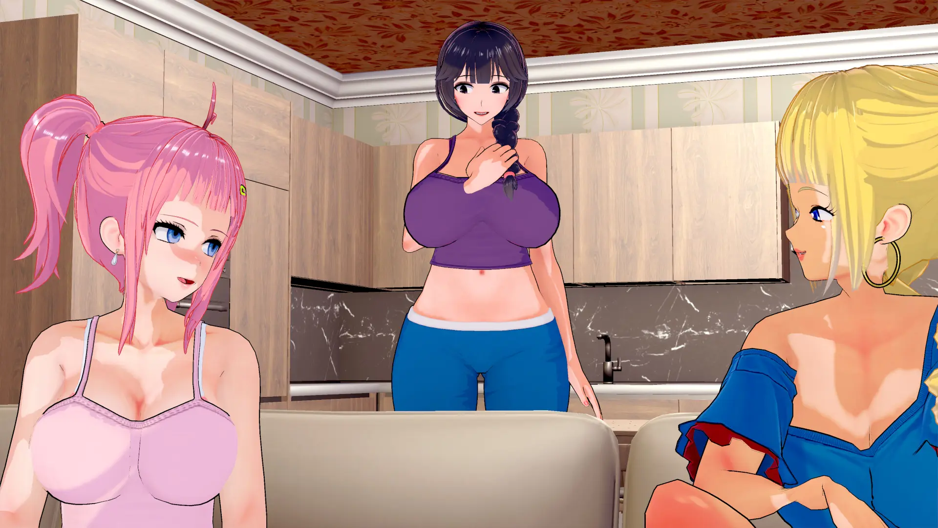 Caught By My Futa Sister gameplay screenshot 7 (Ren'Py adult game) by Purple Pulse – free download