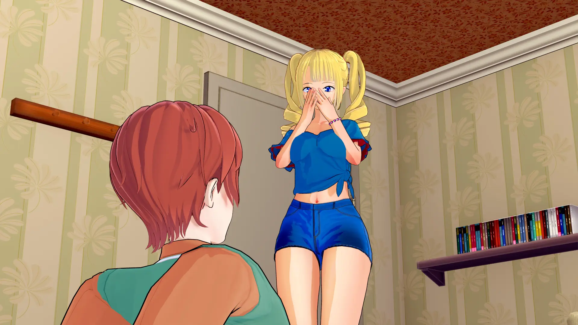 Caught By My Futa Sister gameplay screenshot 8 (Ren'Py adult game) by Purple Pulse – free download