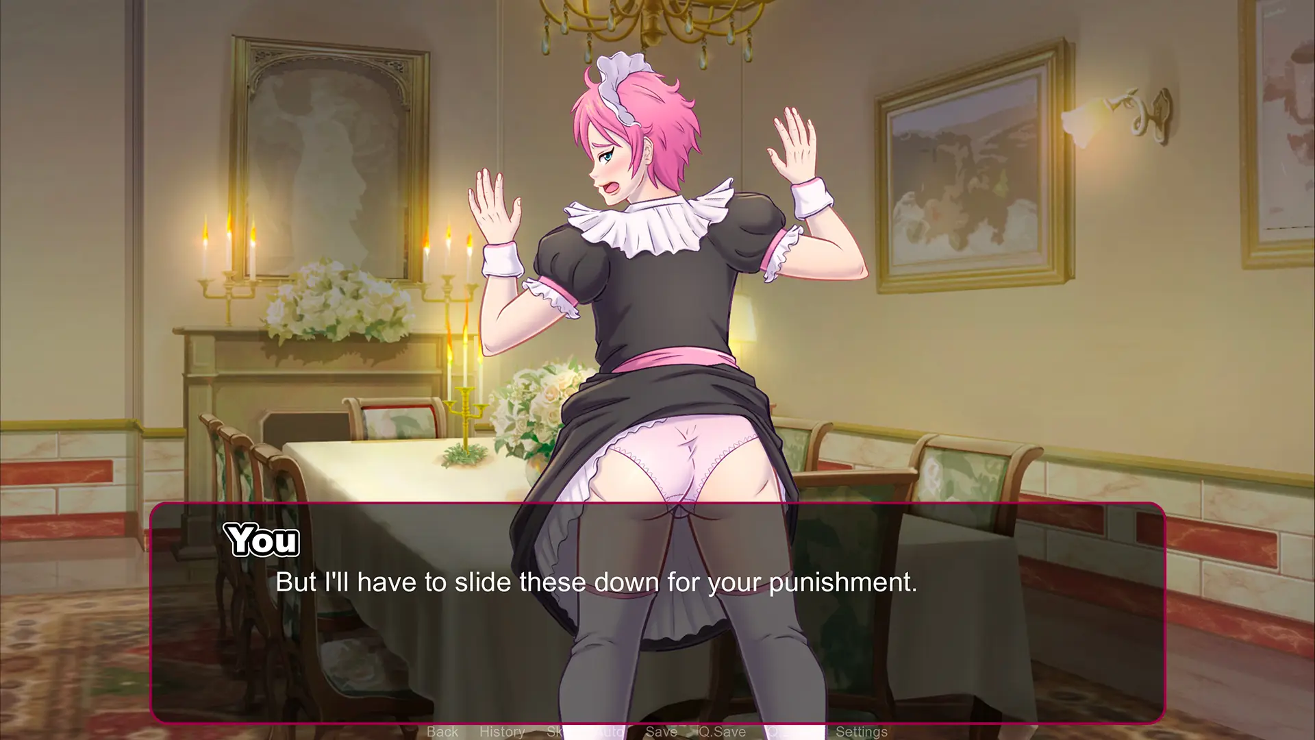 My Femboy Maid gameplay screenshot 5 (Ren'Py adult game) by Kipukink – free download