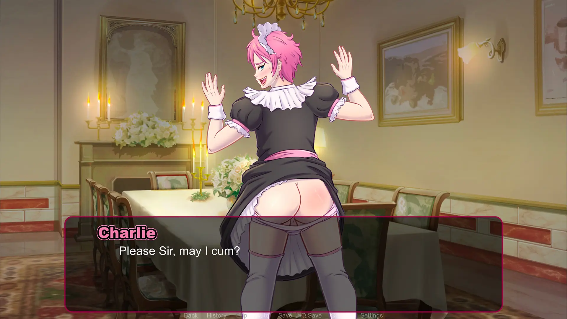 My Femboy Maid gameplay screenshot 6 (Ren'Py adult game) by Kipukink – free download