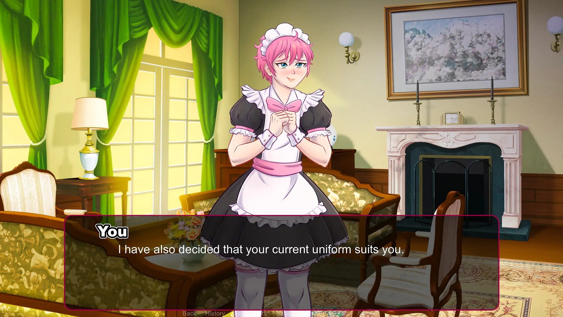 My Femboy Maid gameplay screenshot 7 (Ren'Py adult game) by Kipukink – free download