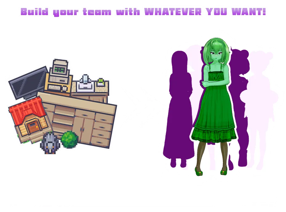 Everything Becomes Waifu gameplay screenshot 4 (RPGM adult game) by Golden Sunshine Games – free download