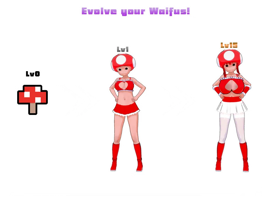 Everything Becomes Waifu gameplay screenshot 1 (RPGM adult game) by Golden Sunshine Games – free download