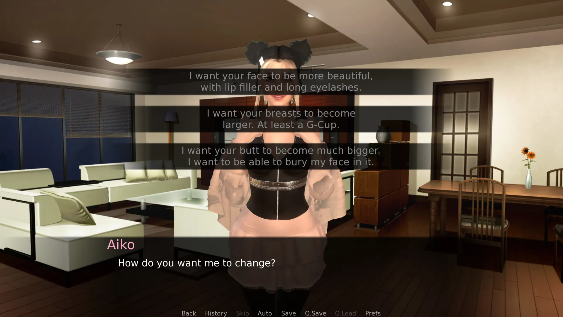 Perfect Partner Program gameplay screenshot 2 (Ren'Py adult game) by APProo Deviantart – free download