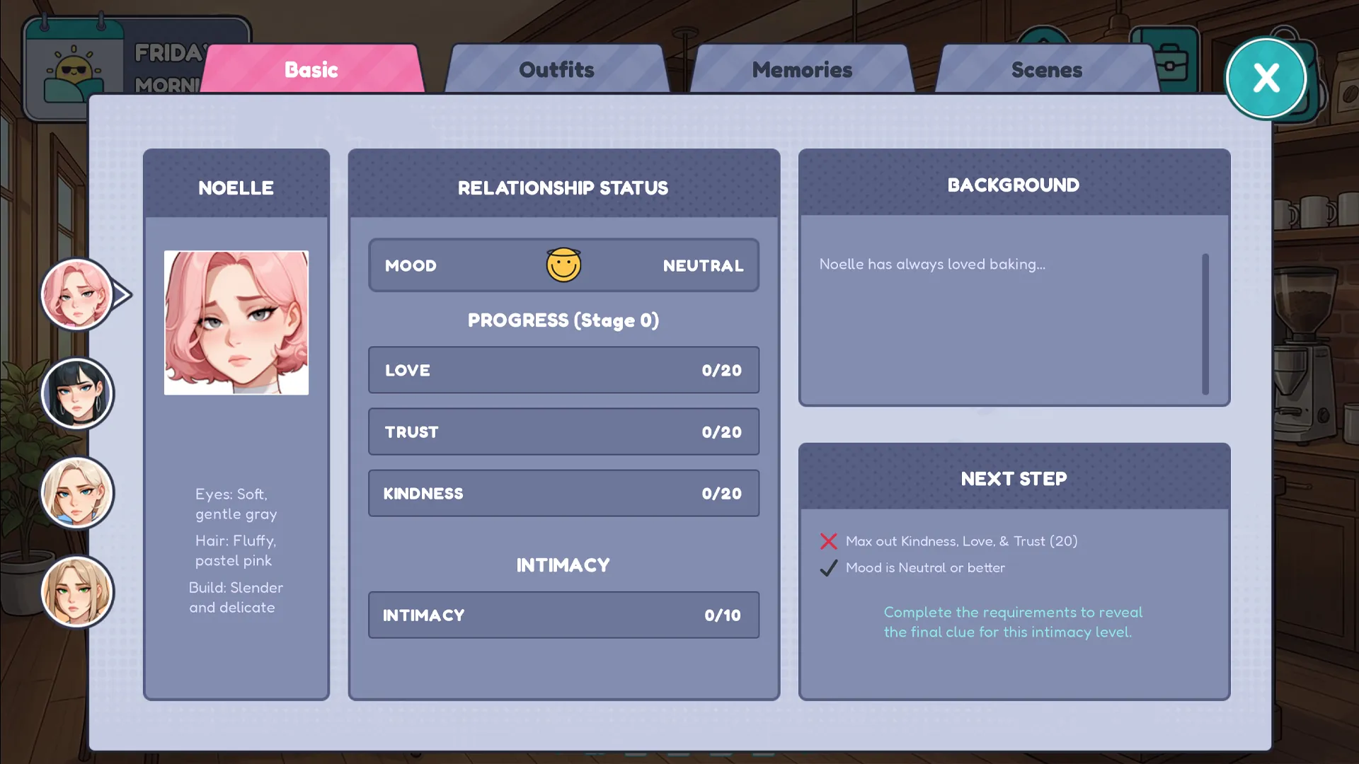 Femboy & Futa Cozy Cafe gameplay screenshot 7 (Ren'Py adult game) by Pink Twilight – free download