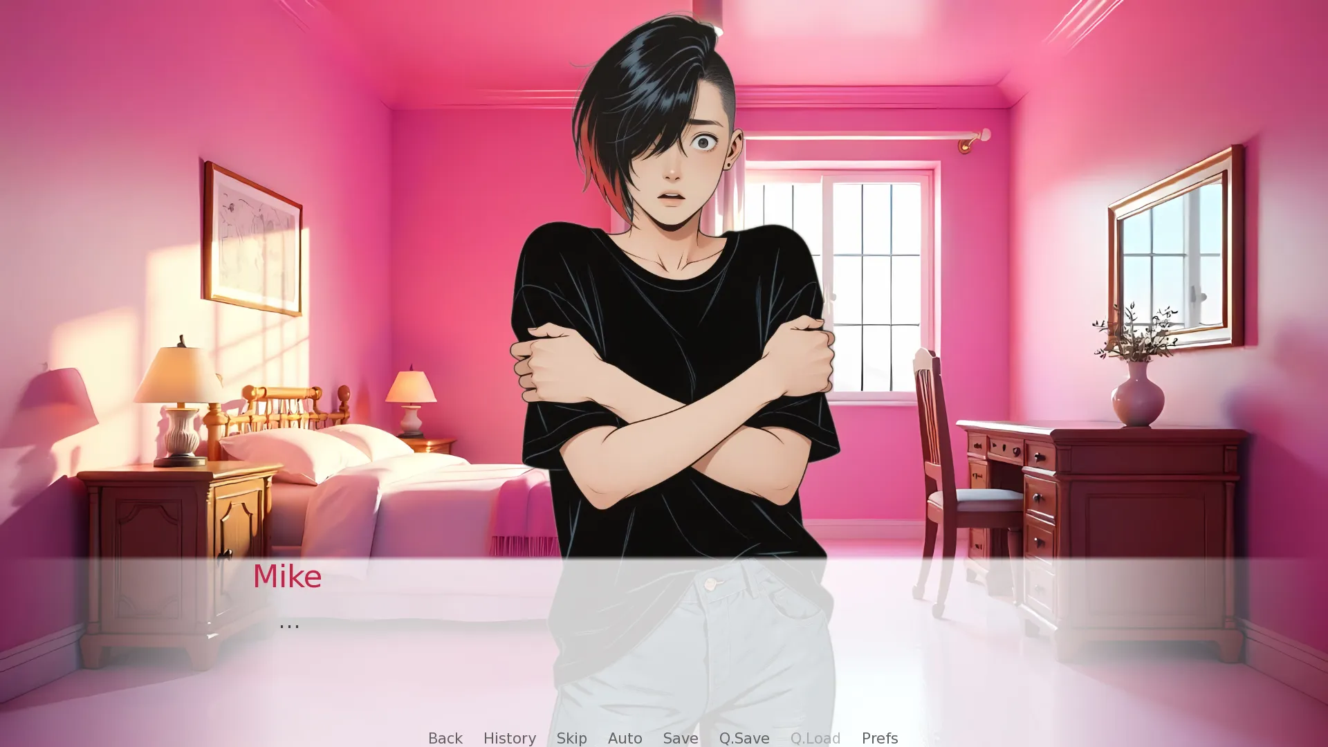 The Pink Answer 2 gameplay screenshot 8 (Ren'Py adult game) by MobsterCorgi – free download
