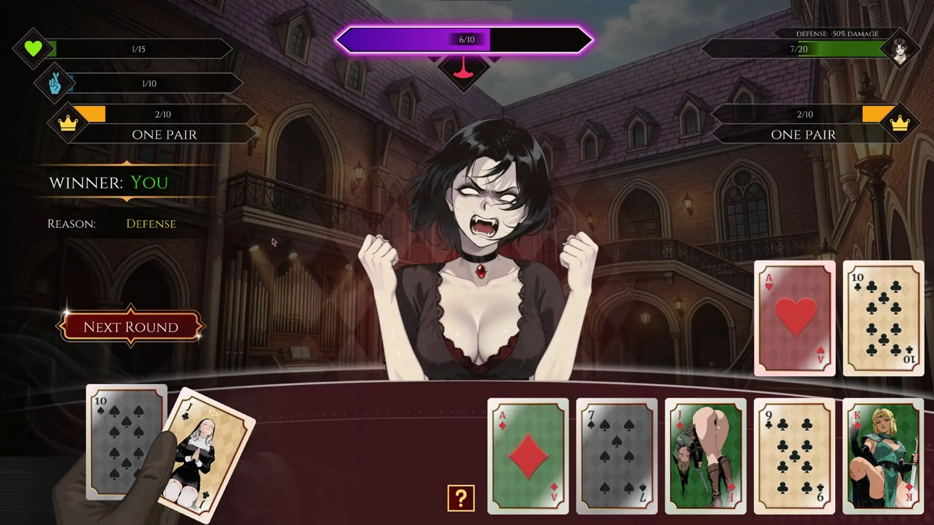 Lust Poker Club gameplay screenshot 5 (Unity adult game) by Cutie Booty – free download